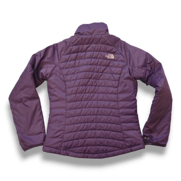 Sold-The North Face PrimaLoft puffer quilted zip up jacket womens S - Picture 2 of 9